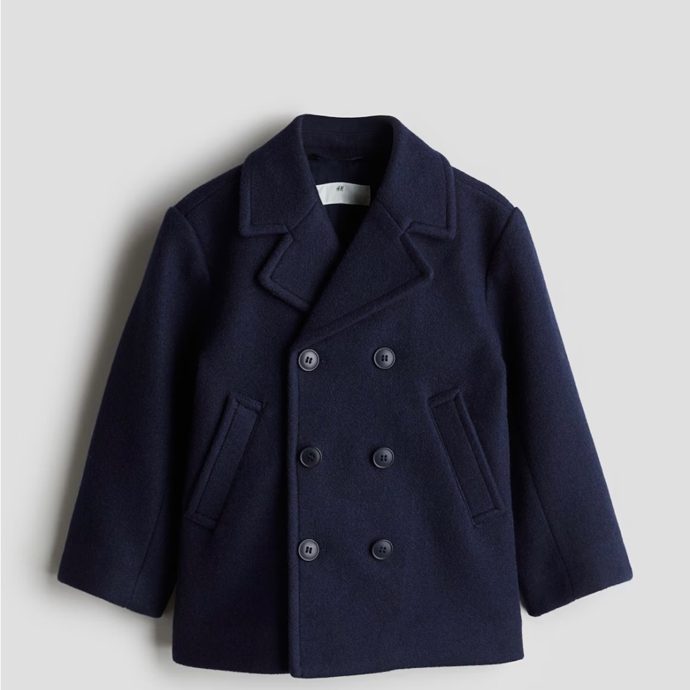 Classic Navy Peacoat